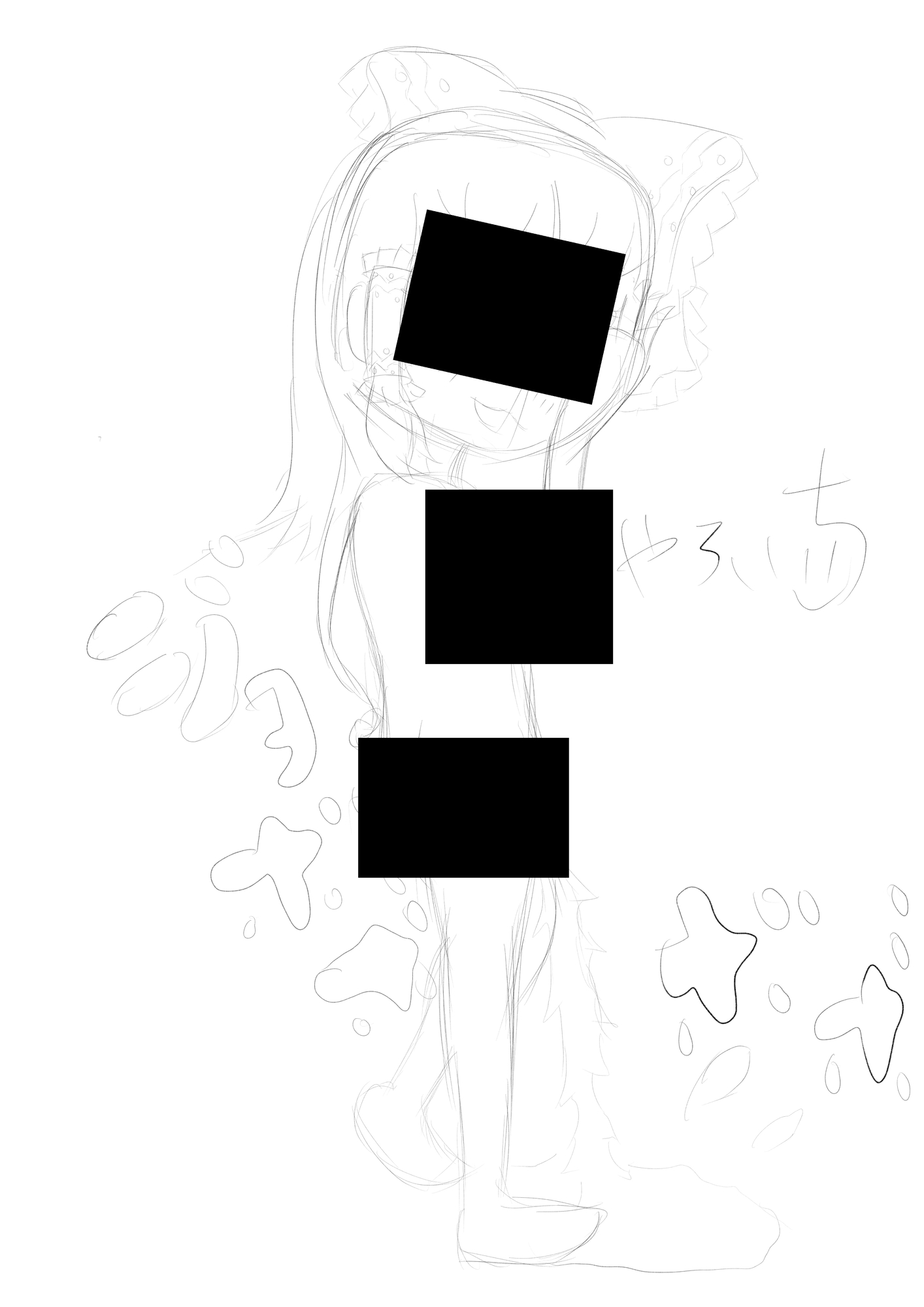 霊夢ちゃんのえっちなラフイラスト集vol.5