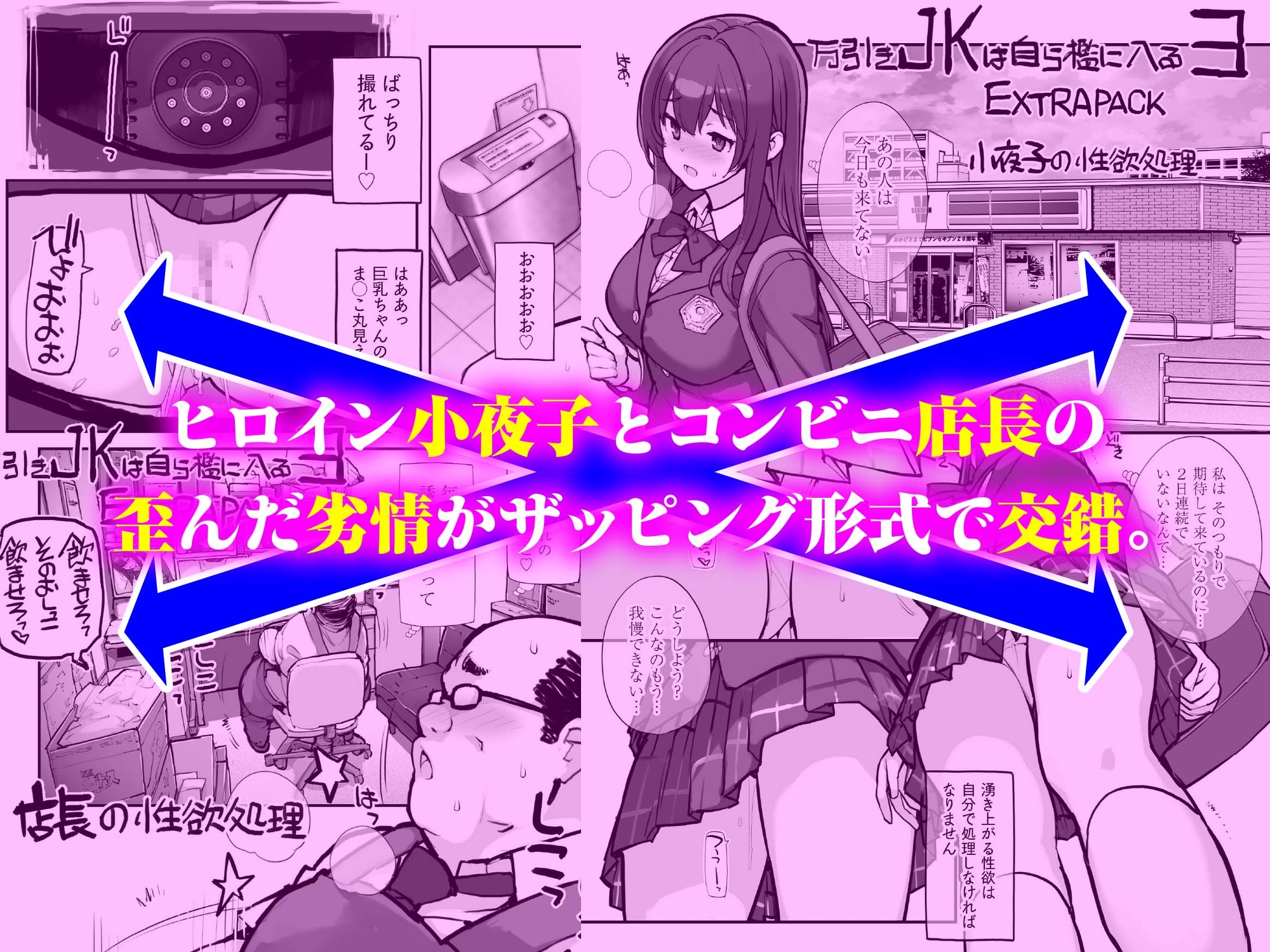 万引きJKは自ら檻に入る3 EXTRA PACK-3