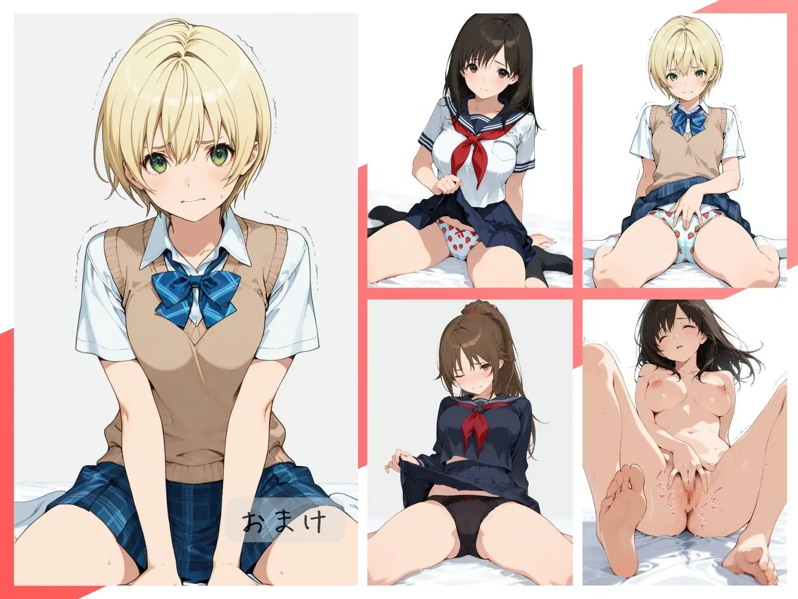いちご女子わからせまとめ サンプル画像 7