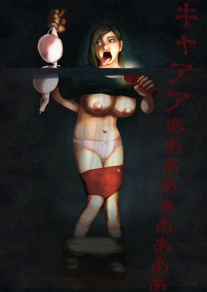 怪奇譚―文化祭のお化け屋敷-戦慄の総集編、幽霊役の巨乳美少女、脱がすのは誰!?