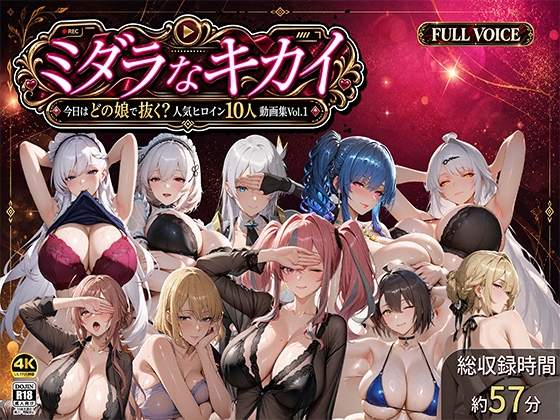 ミダラなキカイ 〜今日はどの娘で抜く！? 人気ヒロイン10人動画集Vol.1〜