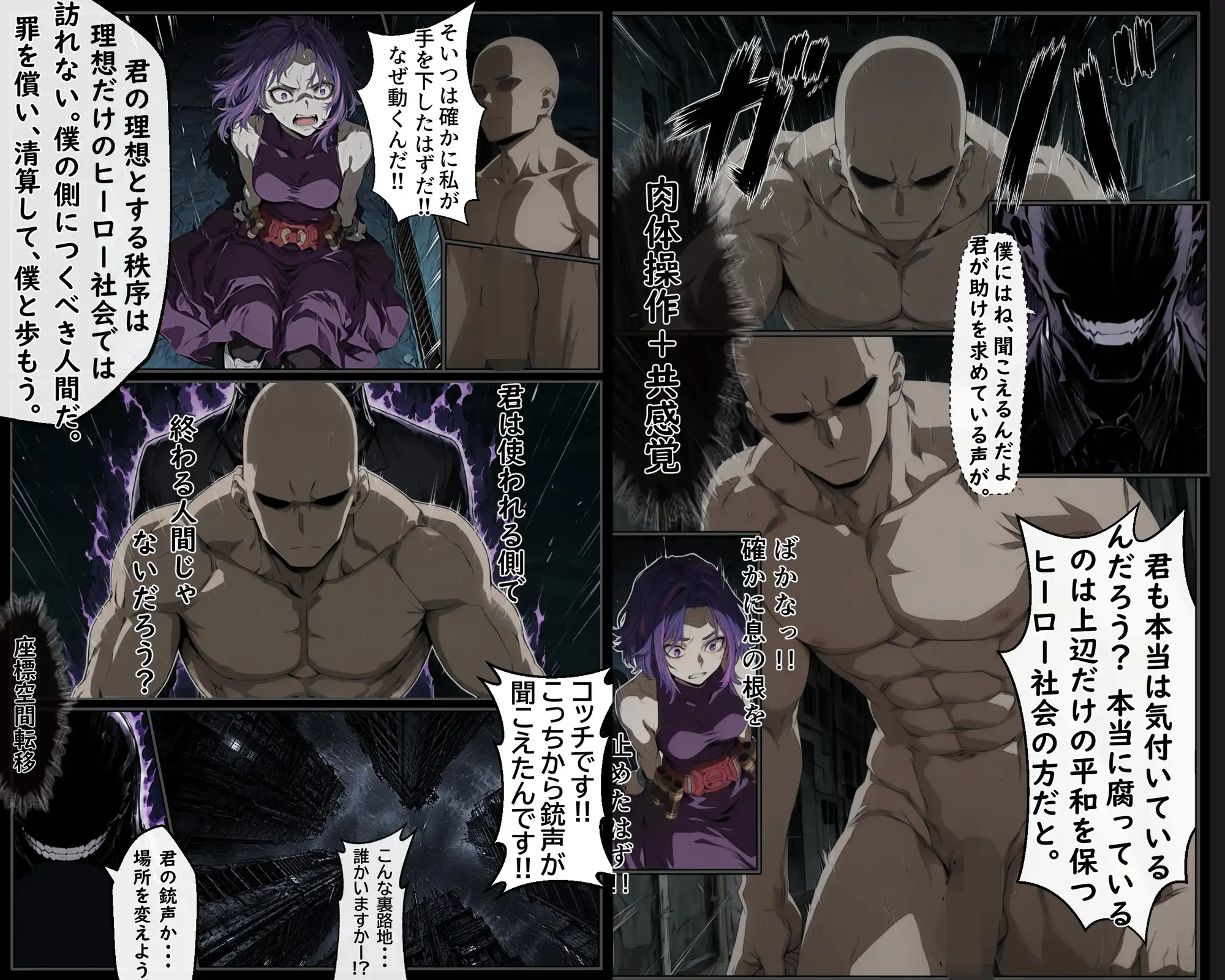 麗しき公安ヒーローレディ・ナ〇ンに個性を種付け サンプル画像 9