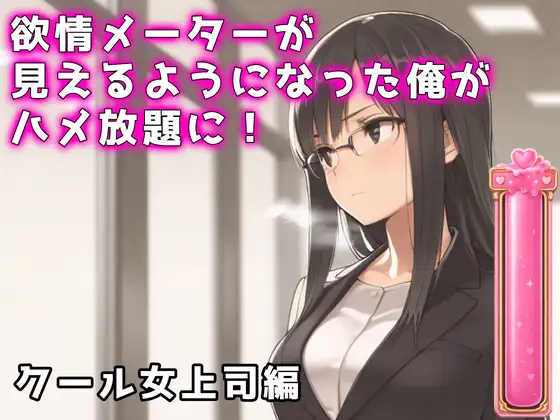 欲情メーターが見えるようになった俺がハメ放題に！クール女上司編 ジャケット画像