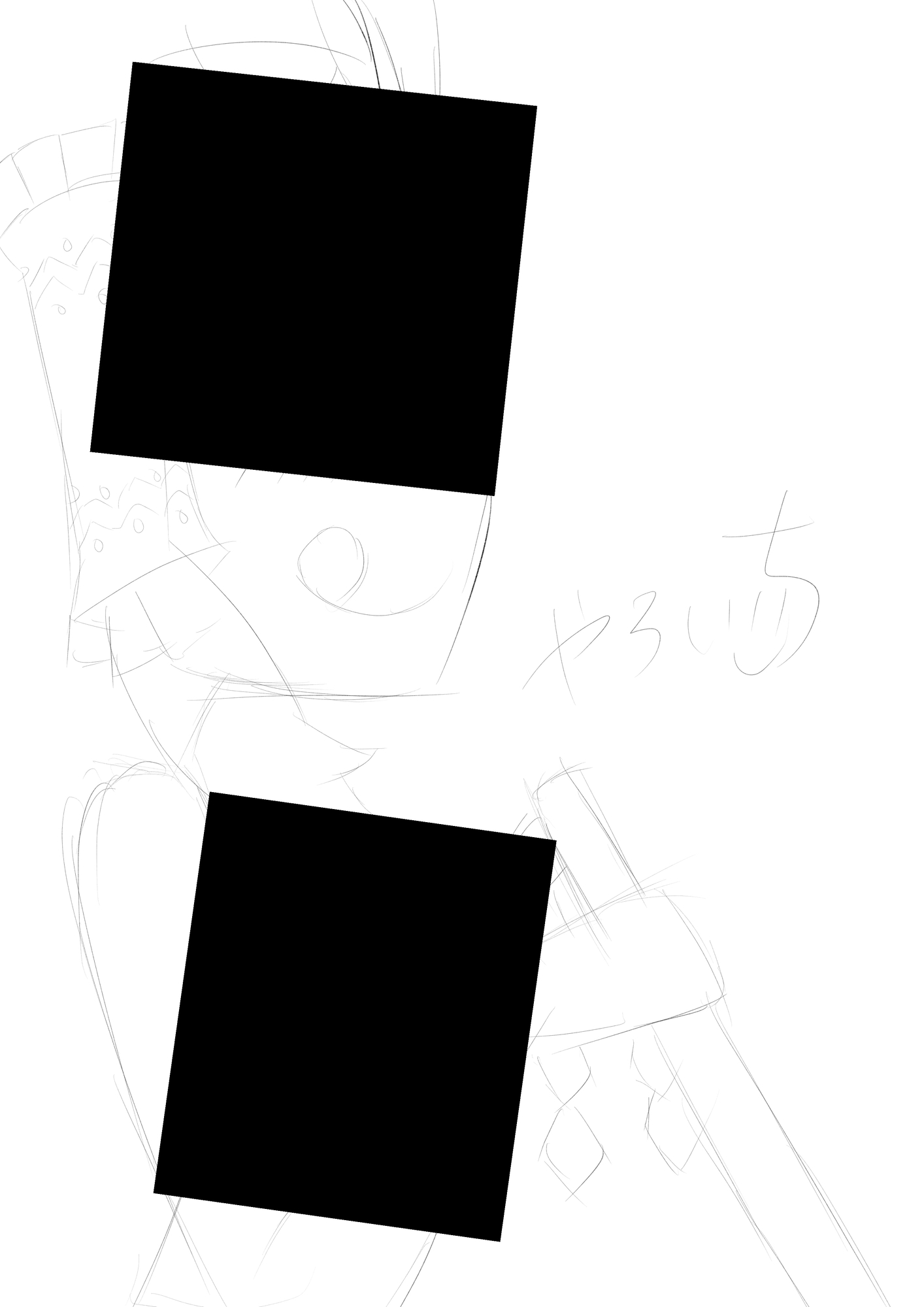 霊夢ちゃんのえっちなラフイラスト集vol.6 画像5