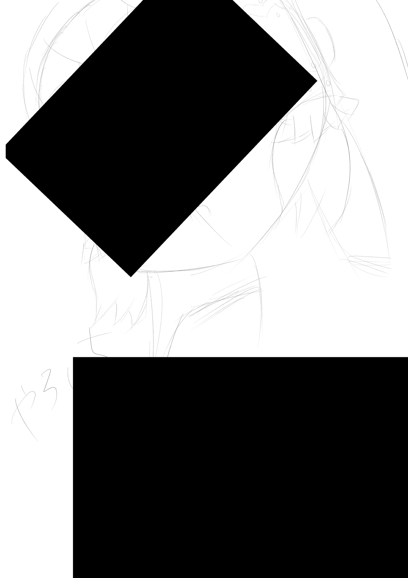 霊夢ちゃんのえっちなラフイラスト集vol.6 画像6