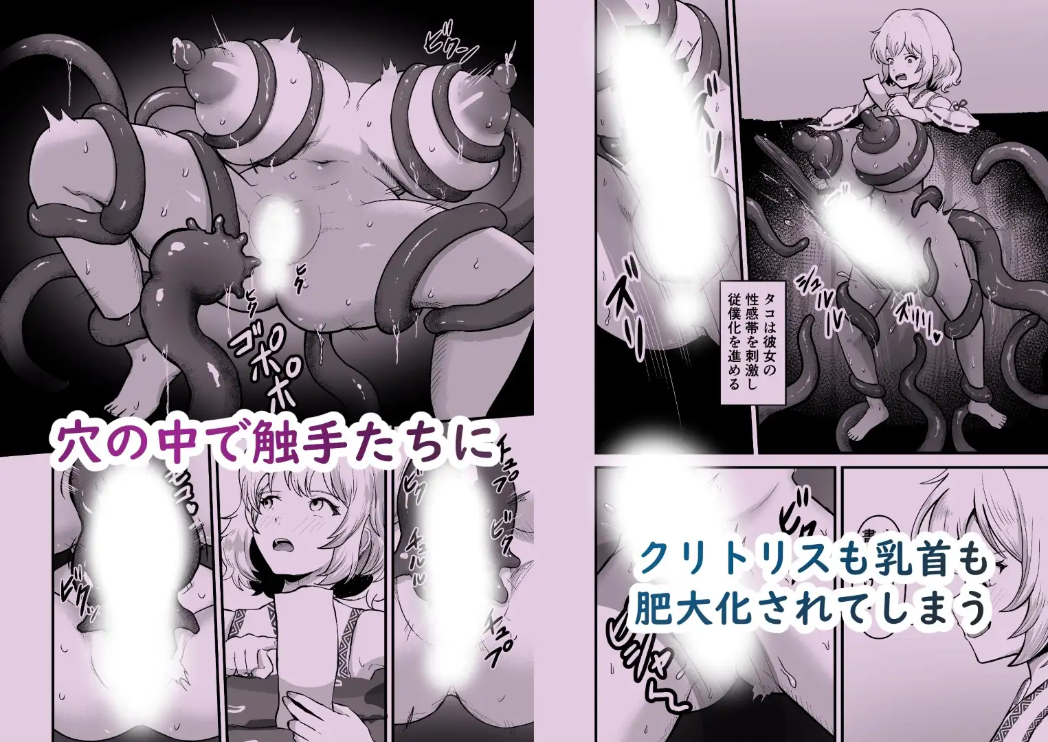 感覚遮断穴 巫女を堕とす触手怪異_2