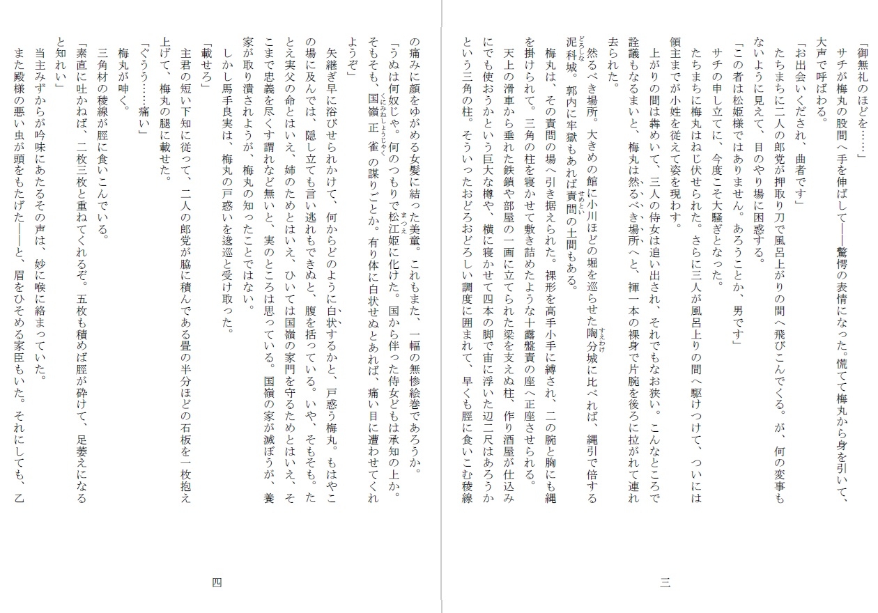 竿姫戦場磔:陽根篇 サンプル3