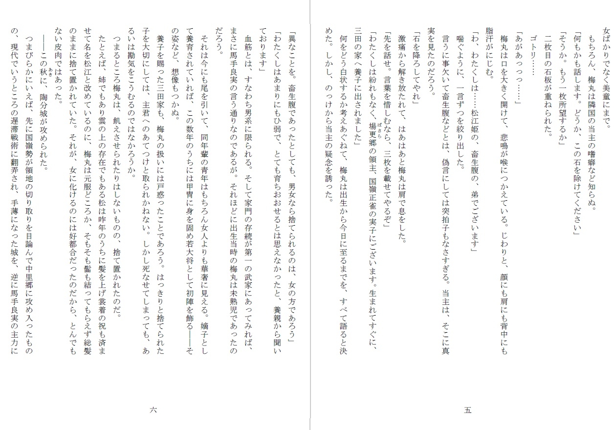 竿姫戦場磔:陽根篇 サンプル4
