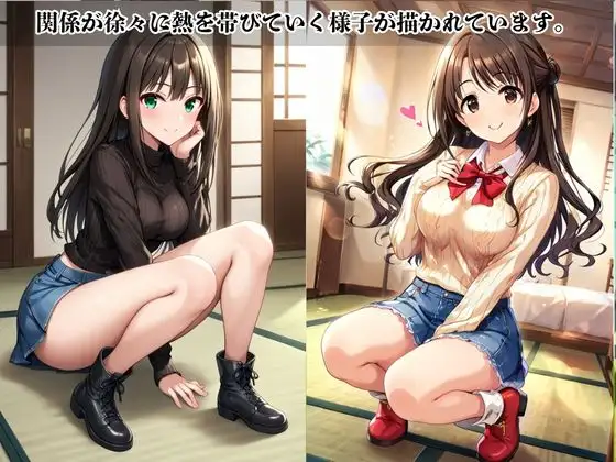 あのヒロインと禁断浮気SEX〜島○卯月&渋○凛編〜 サンプル画像 2