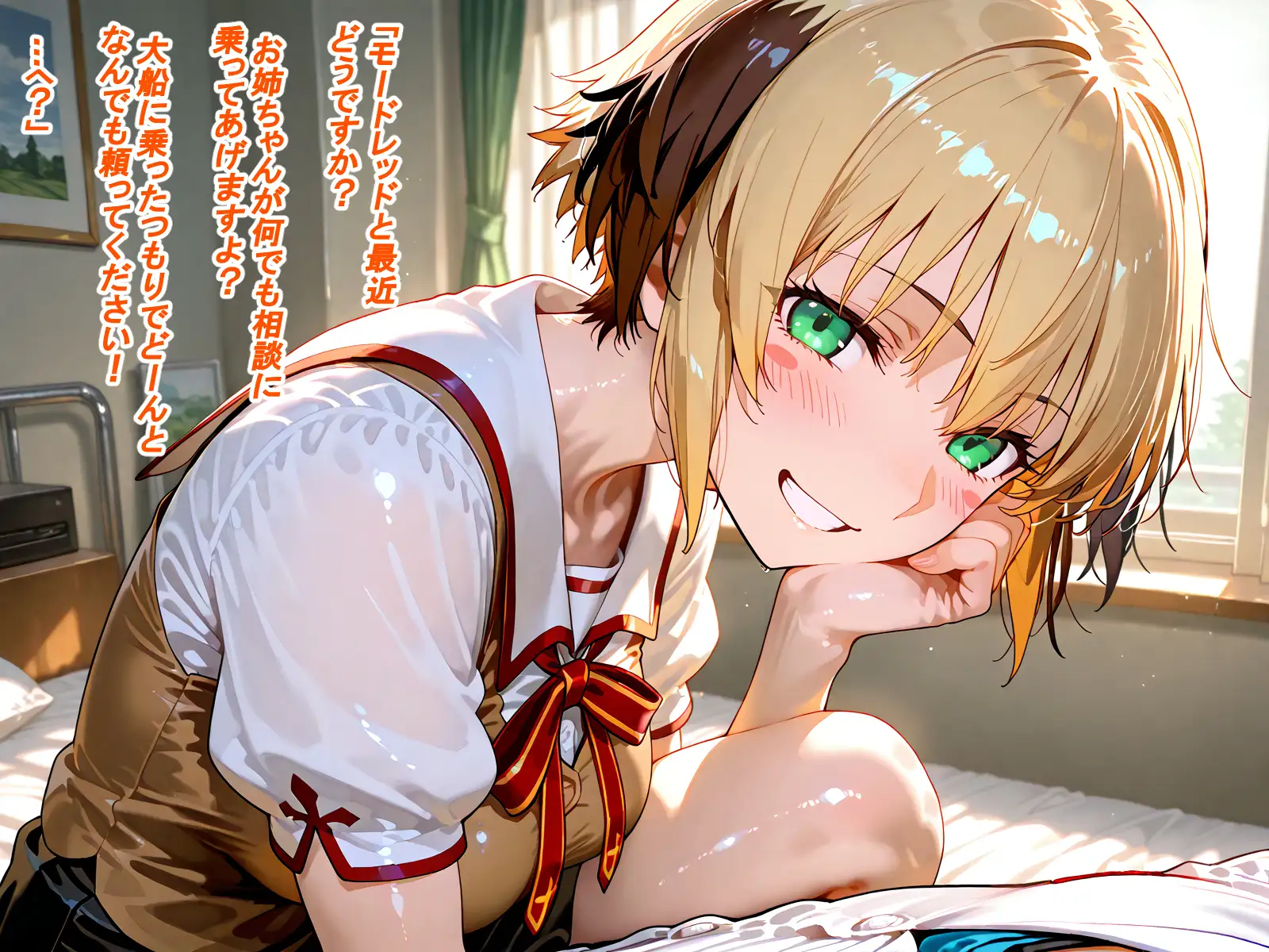 お姉ちゃんも気になります！ サンプル画像 3
