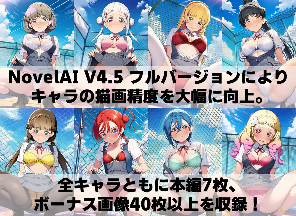 スクールアイドル下着チェックV4.5【Li◯◯la!編・part1】 サンプル画像 3
