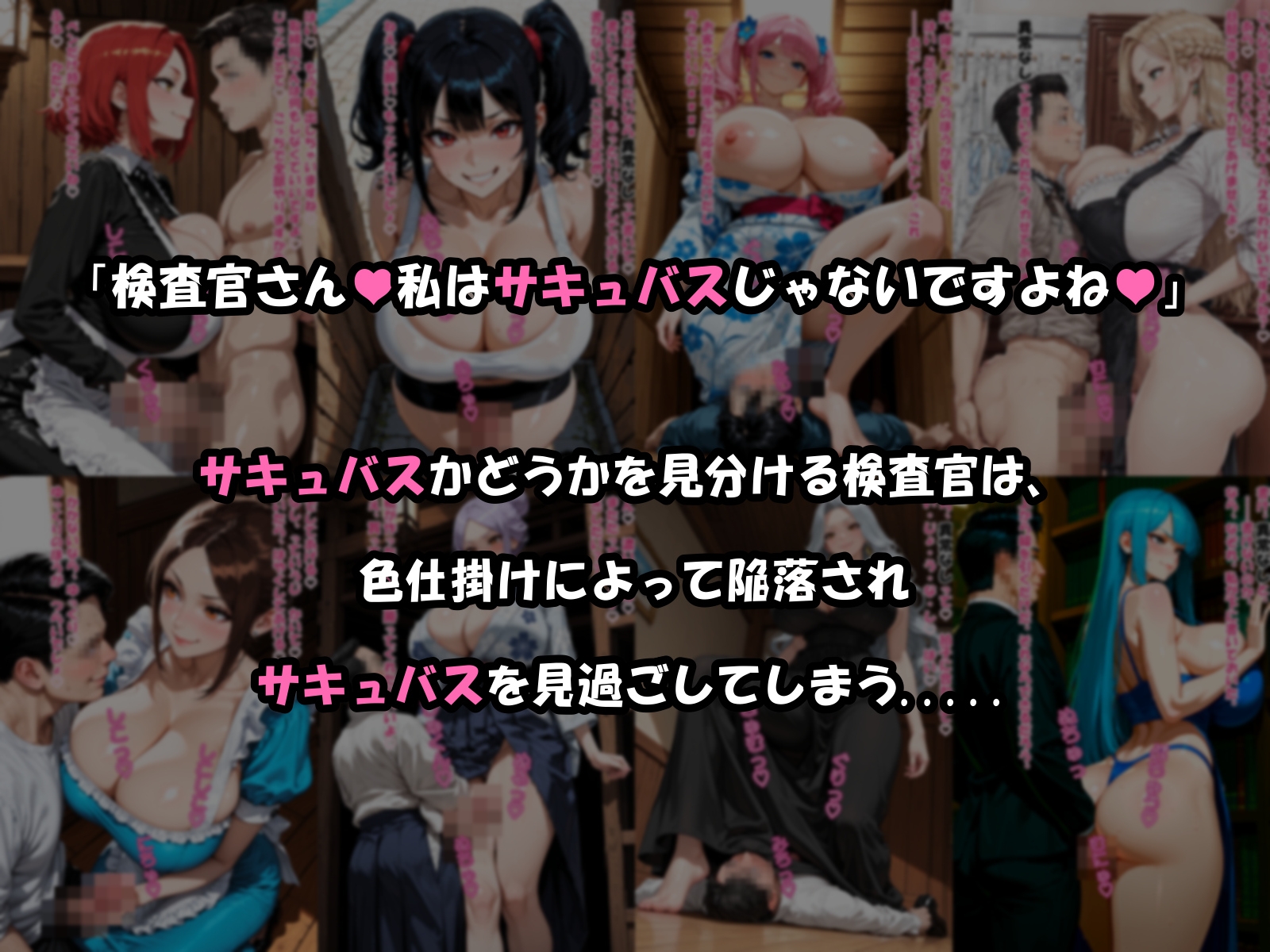 検査官さ~ん♡ 私はサキュバスじゃないですよね♡ 画像2