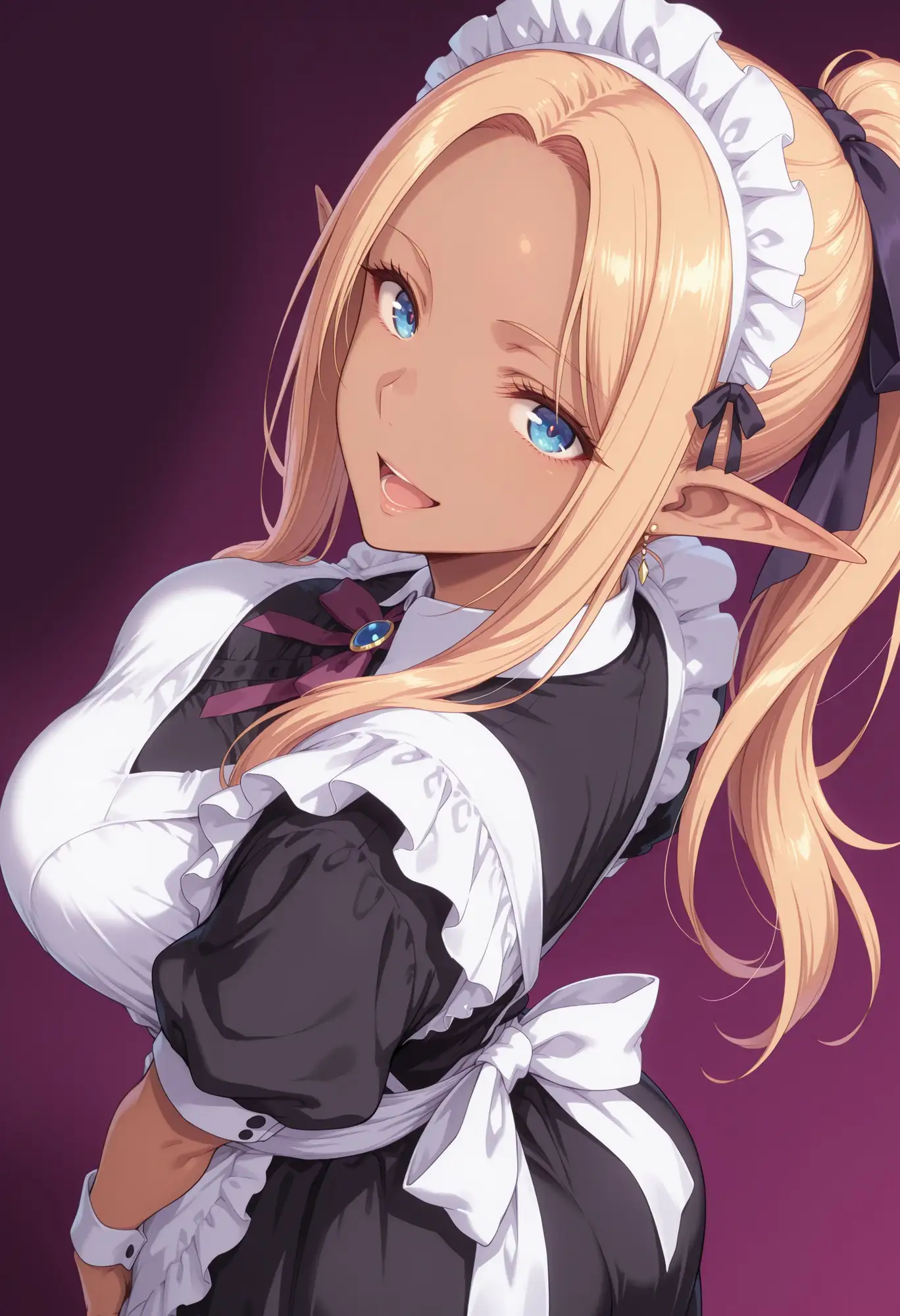 エルフのメイドさんの誘惑10 サンプル画像 2