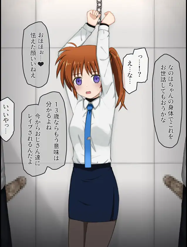 変態局員共に襲われちゃうなのはさんの話 サンプル画像 3