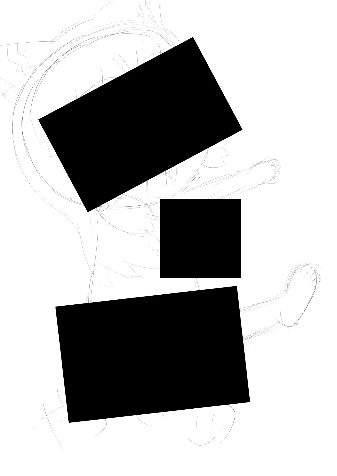 霊夢ちゃんのえっちなラフイラスト集vol.7 サンプル画像 7