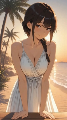 ふたりだけの海デート