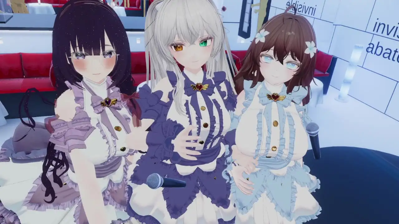 【視聴者参加型】ポプロアイドルファンミーティング【ChilloutVR】 事務乃あんず サンプル画像 2