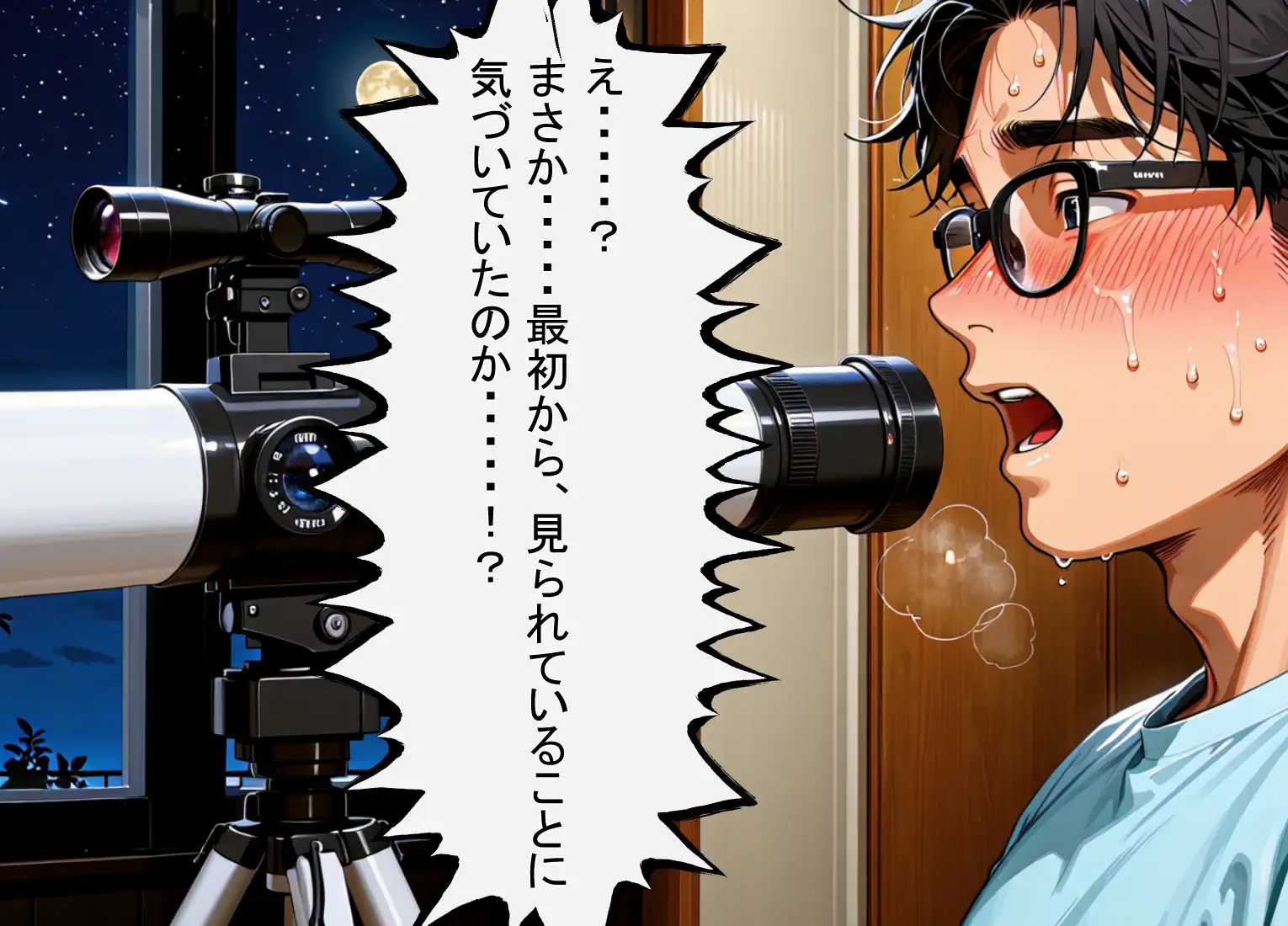 【覗き見観察日誌】偶然、望遠鏡を向けたあの日から――俺の日常は狂ってしまった。 サンプル画像 5