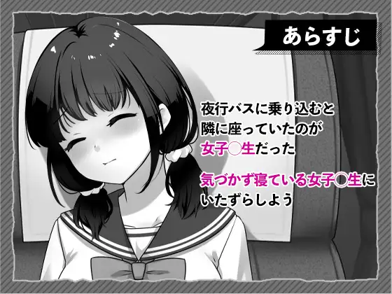 夜行バスで隣に座った学生を痴◯