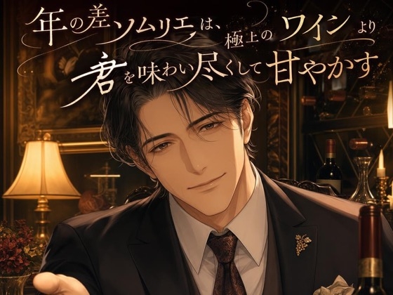 年の差ソムリエは、極上のワインより君を味わい尽くして甘やかす♡〜大人の余裕で丁寧に酔わせる夜〜【年の差/溺愛/バイノーラル】-0画像