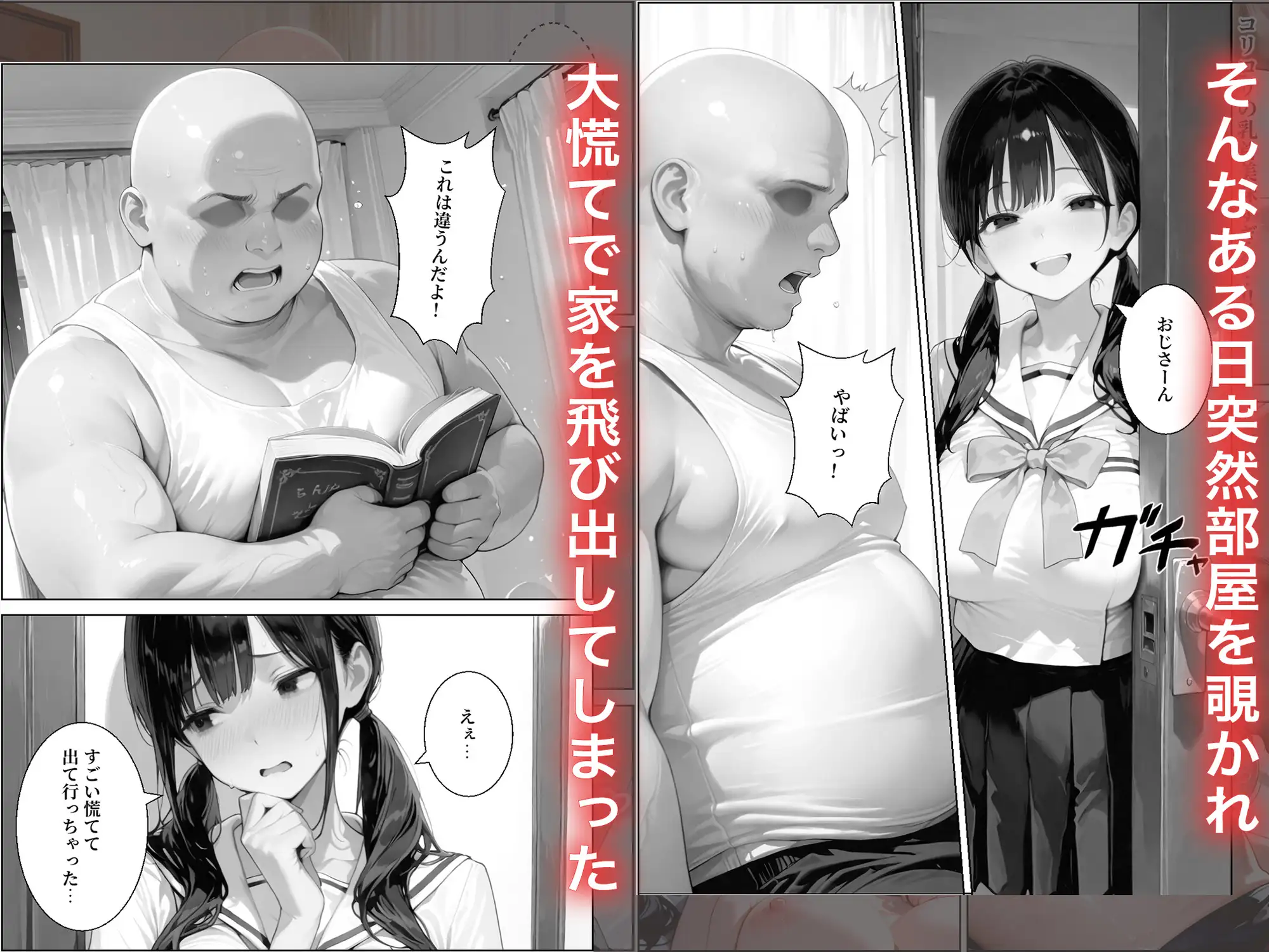 シングルマザー彼女の純粋無垢な娘のオナニーを目撃したら生ハメセックスすることになった話 サンプル画像 2