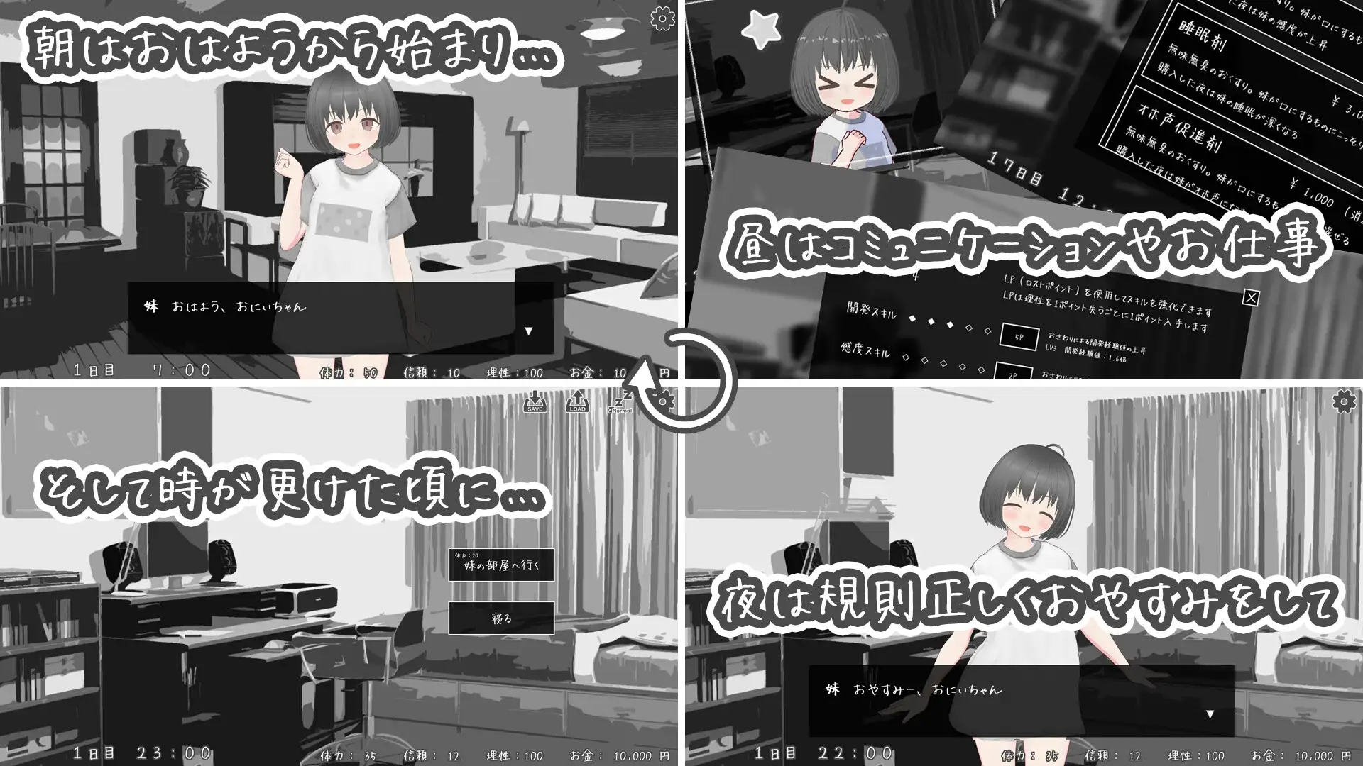 妹をメスと認識してからの三十夜 サンプル画像4