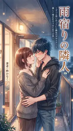 雨宿りの隣人 〜ずっと想い合っていた隣室のデザイナーと、優しく確かめ合うはじめての夜〜 ジャケット画像