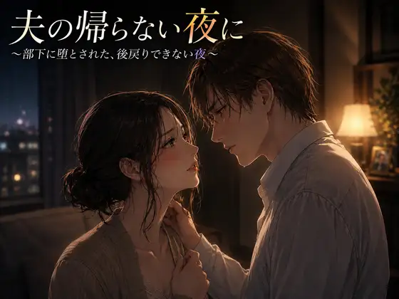 【人妻NTR】夫の帰らない夜に 〜部下に堕とされた、後戻りできない夜〜 ジャケット画像