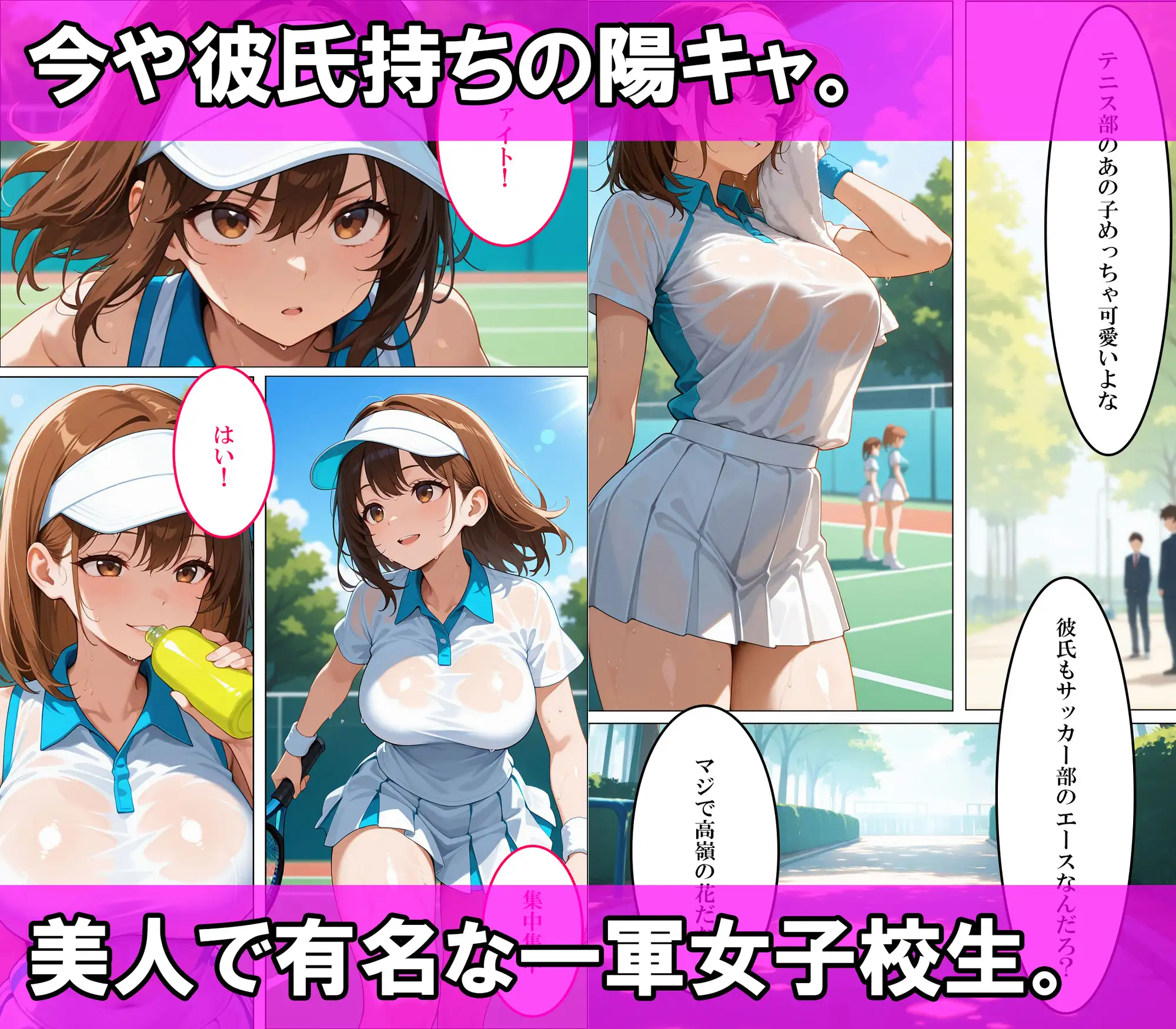幼馴染の一軍巨乳女子校生と発情いちゃらぶ中出し快楽堕ち サンプル画像 3
