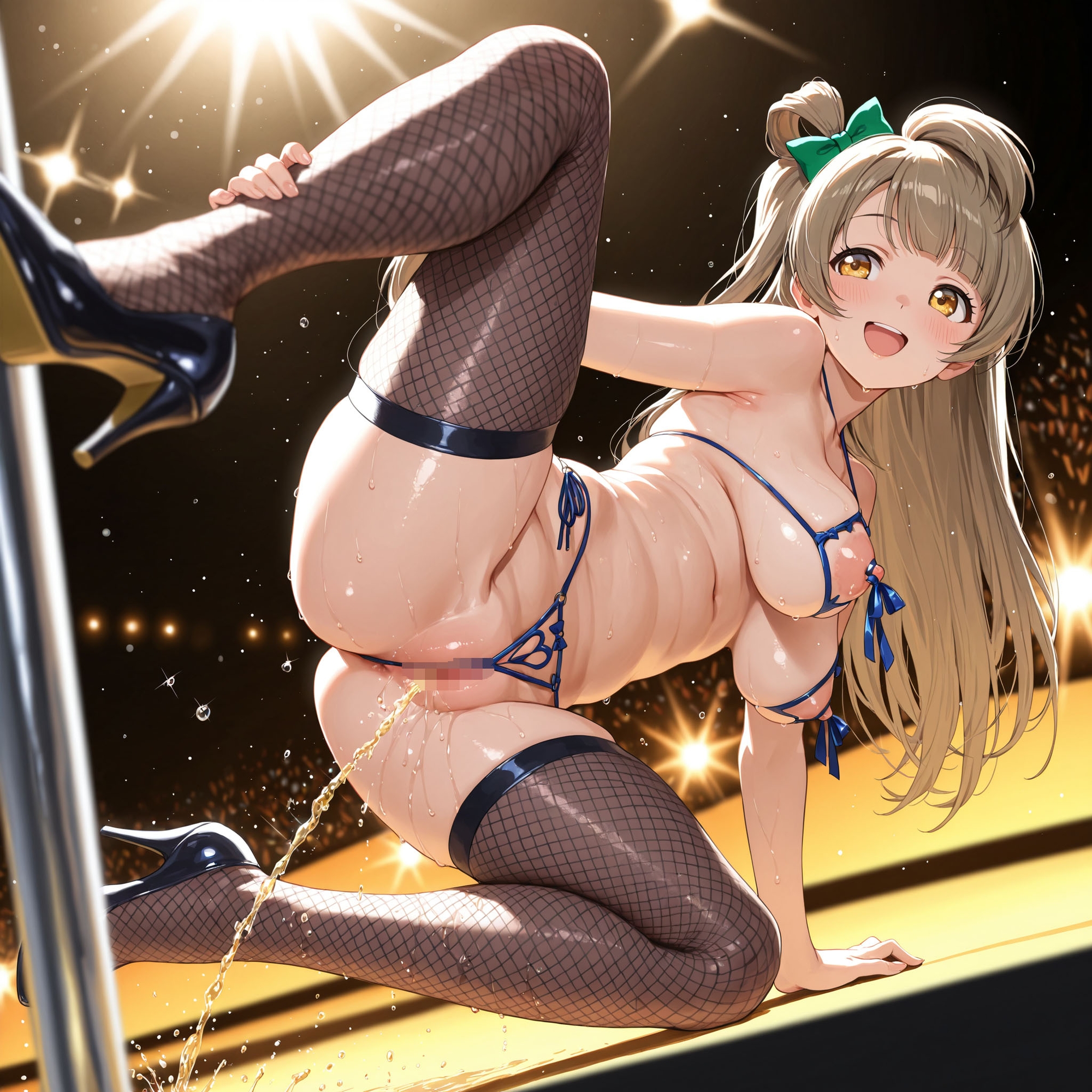 恥ジライブ!! ポールダンス 穂○果・絵○・こ○り 画像8