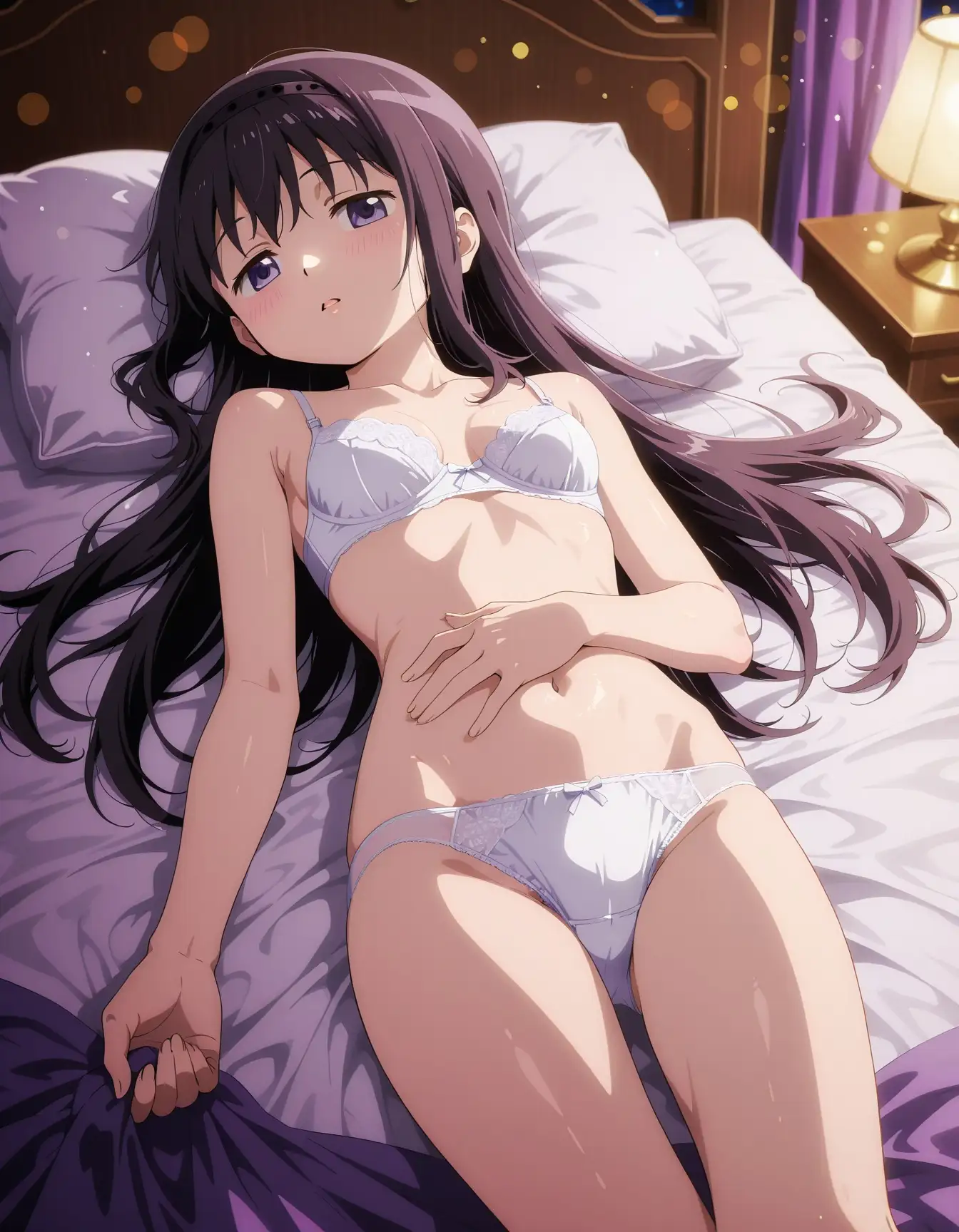ほむらと、いっぱいエッチなじかん サンプル画像 2