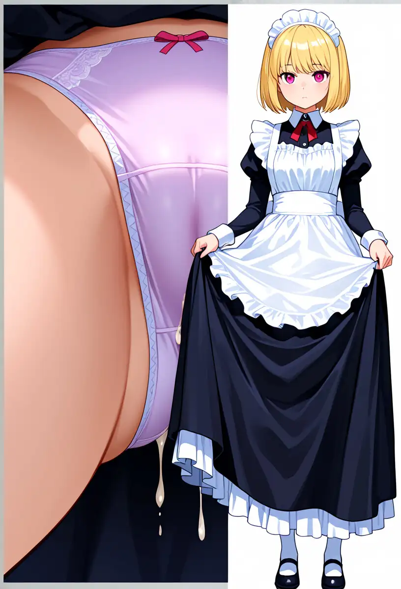 クラシカルメイドさんと事後パンツ サンプル画像 4