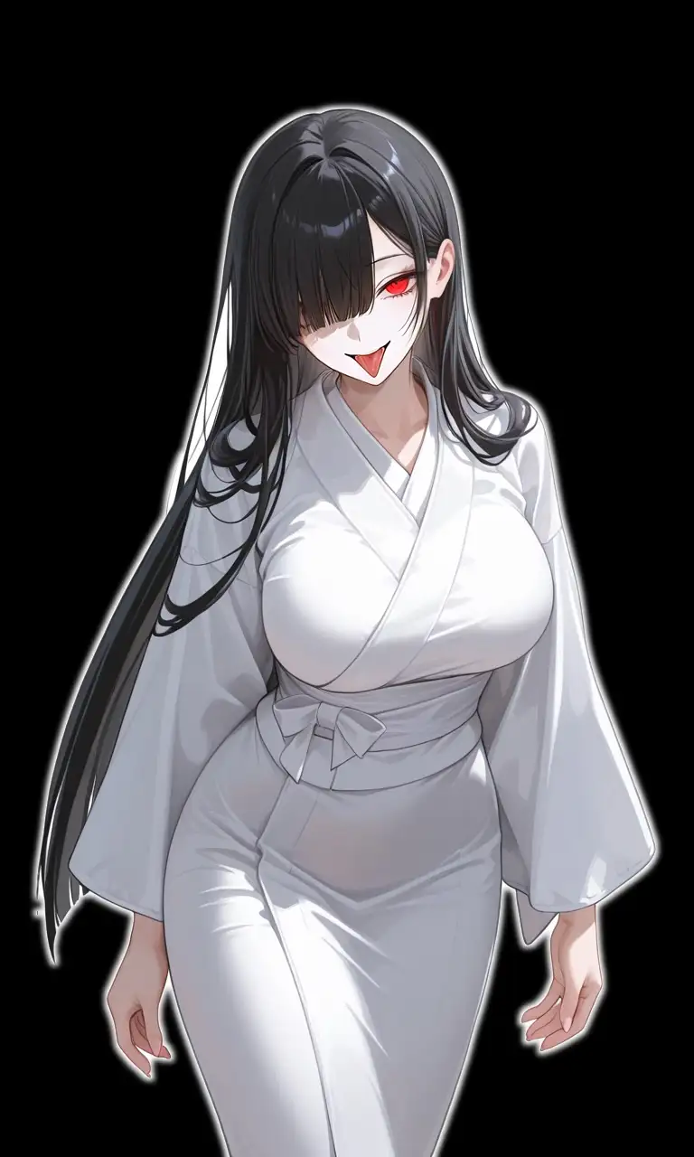 【KU100】爆乳幽霊に耳舐め逆レ誘惑をされ配信者デビューが決まった男の話。【ホラー/男性受け】 サンプル画像 8