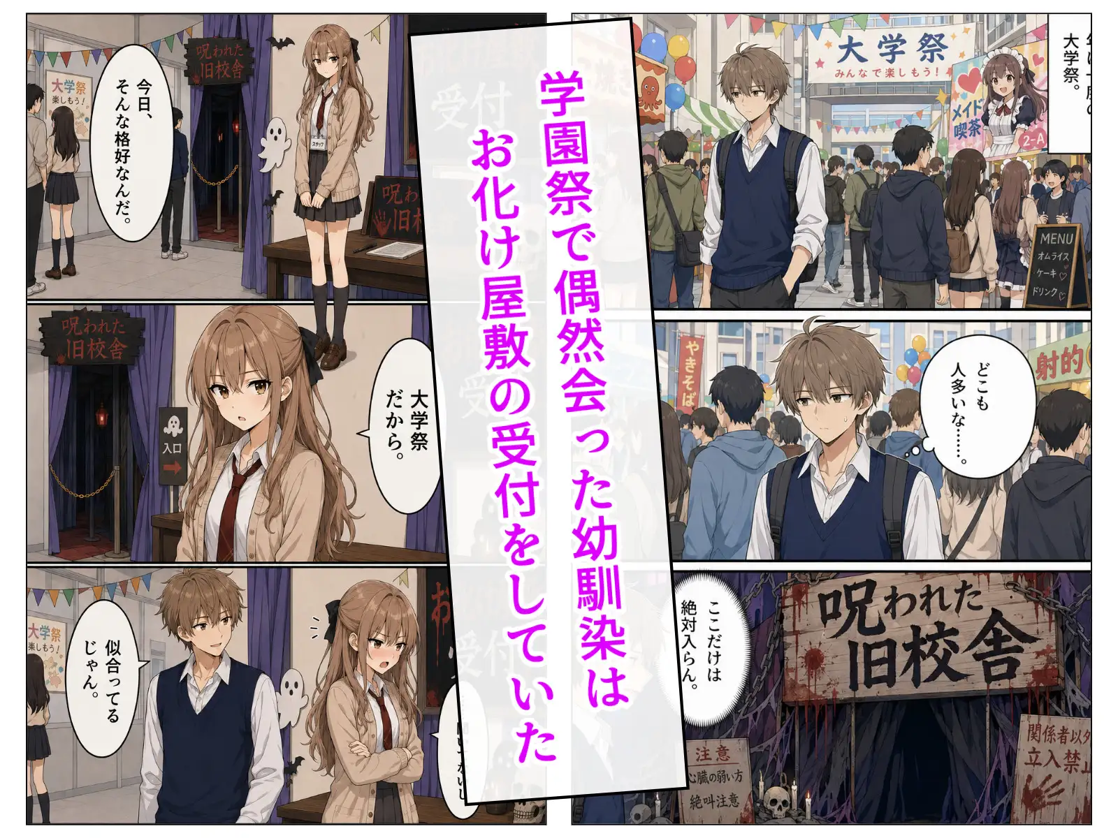 怖いなら、手つないであげる サンプル画像 2