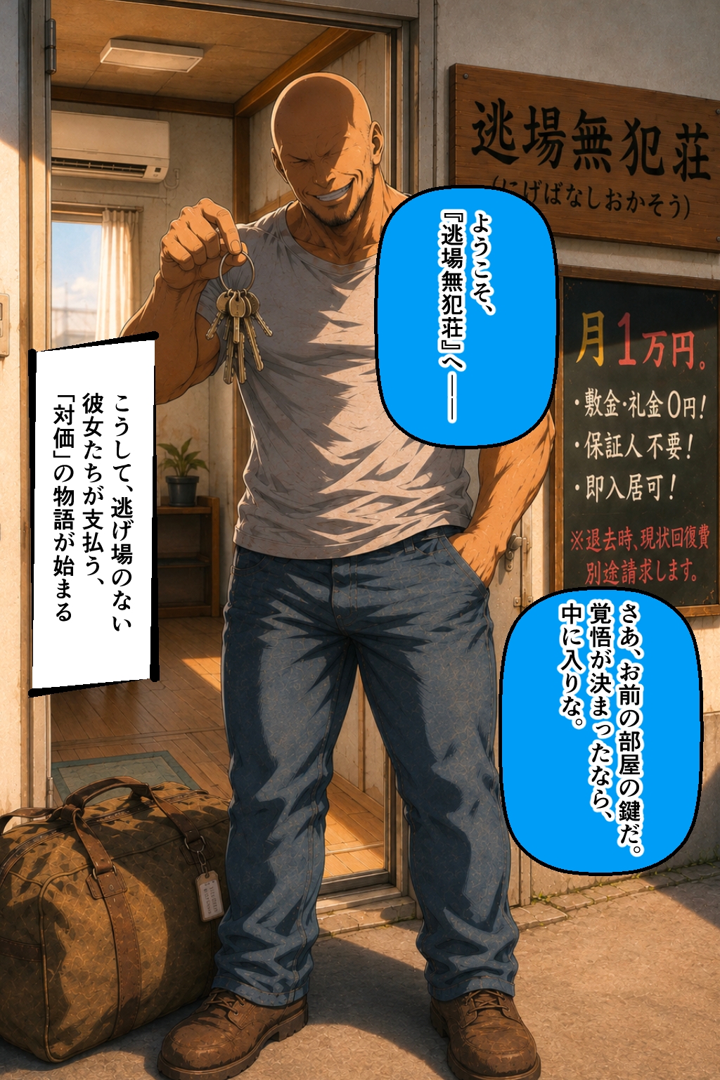 訳あり美女限定アパート！逃場無犯荘 大家に調教される逃亡メスたち 橘葵編 サンプル7