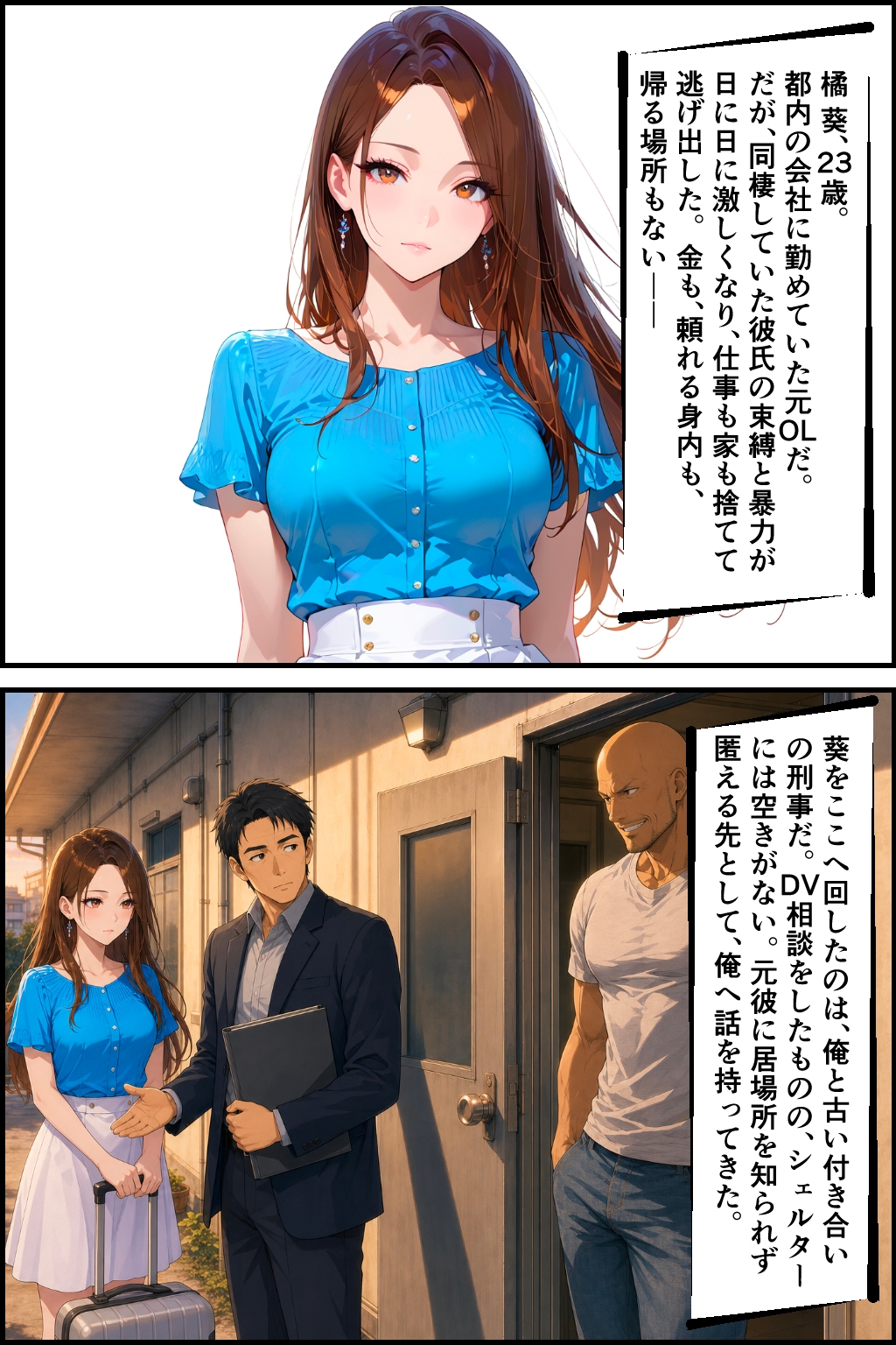 訳あり美女限定アパート！逃場無犯荘 大家に調教される逃亡メスたち 橘葵編 サンプル8