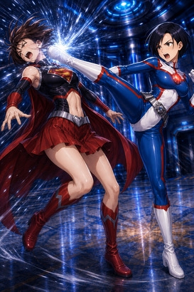 ダークヒロインvsガイアブルーIFストーリー