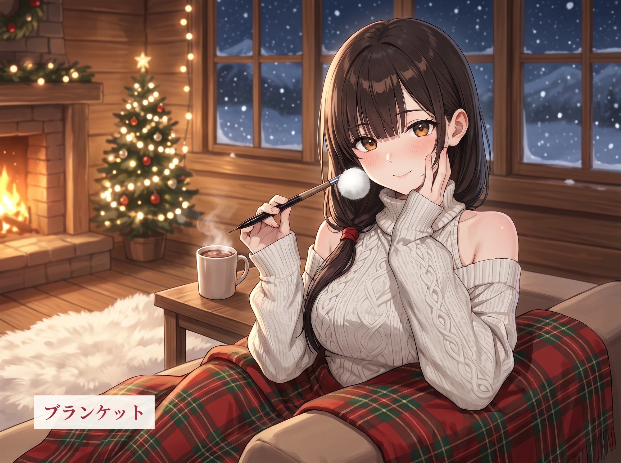 聖夜のコテージ ひなたの甘やかし耳かきASMR ～雪に降りこめられた夜、二人きりで～ 画像10