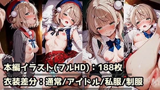 し〇れ〇い R18CG集 4衣装まとめセット