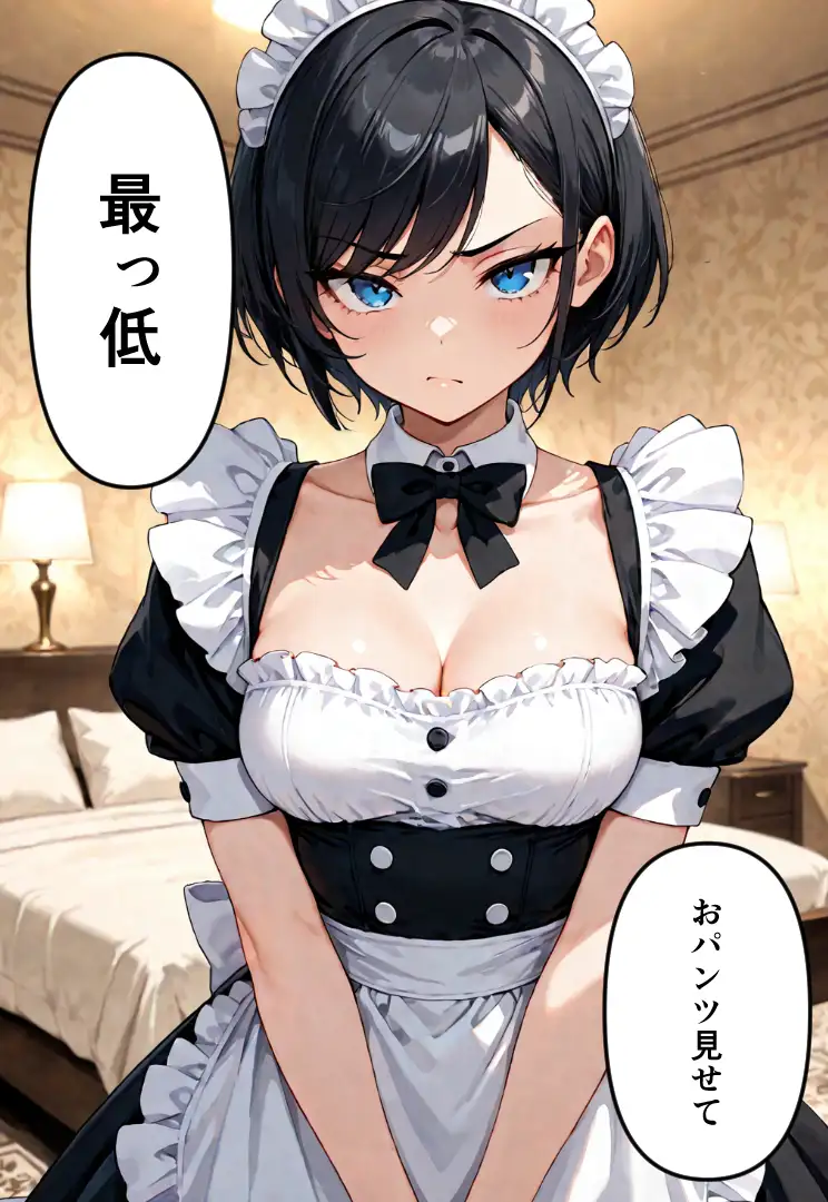 ツンツンメイドとやってみた サンプル画像 3