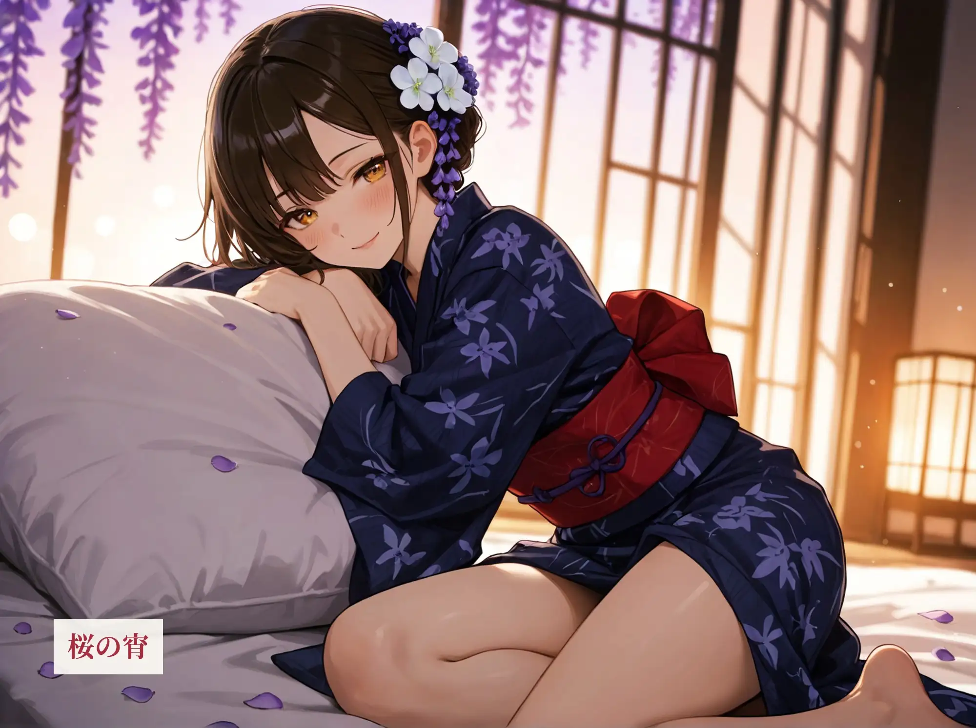【夜中×お茶】あやかの湯宿ささやき日記 第七夜 夜中のお茶【添い寝・囁きASMR】 サンプル画像 10