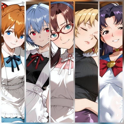 [AIイラストCG] Eva Girls 詰め合わせ Vol.3