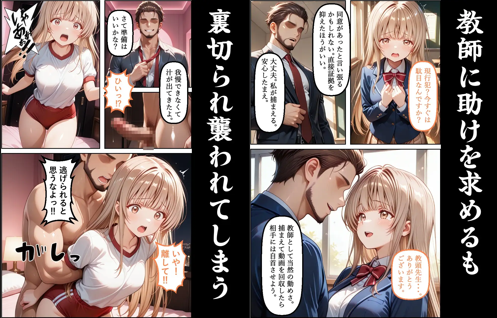 幸せでいっぱいの天使様が滅茶苦茶に壊されてしまった件 サンプル画像 5