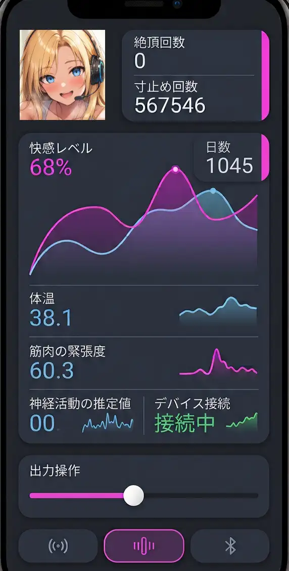 『ライブチャットで知り合った地球の裏側の女の子を電子ロック貞操帯で遠隔寸止め調教、精神をぶっ壊す』 サンプル画像 2