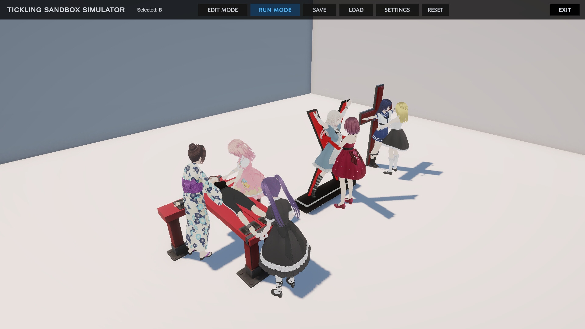 くすぐりシミュレーター Tickling Sandbox Simulator