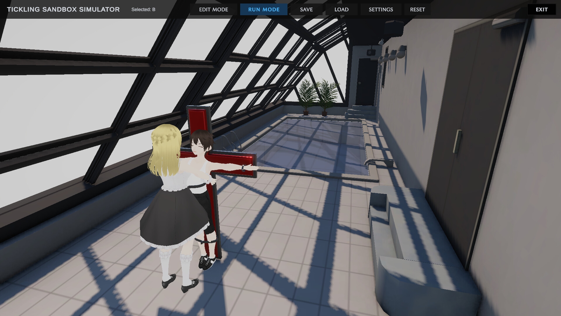 くすぐりシミュレーター Tickling Sandbox Simulator