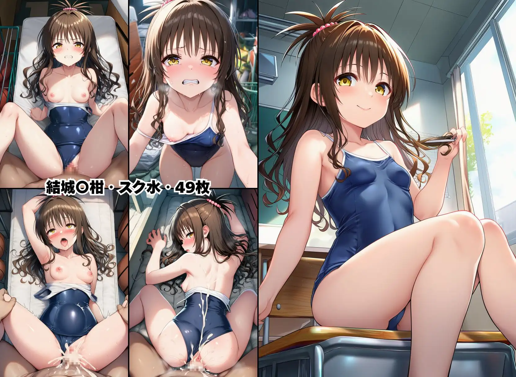 文化祭のコスプレでTo●OVEるヒロインが寝取られた サンプル画像 5