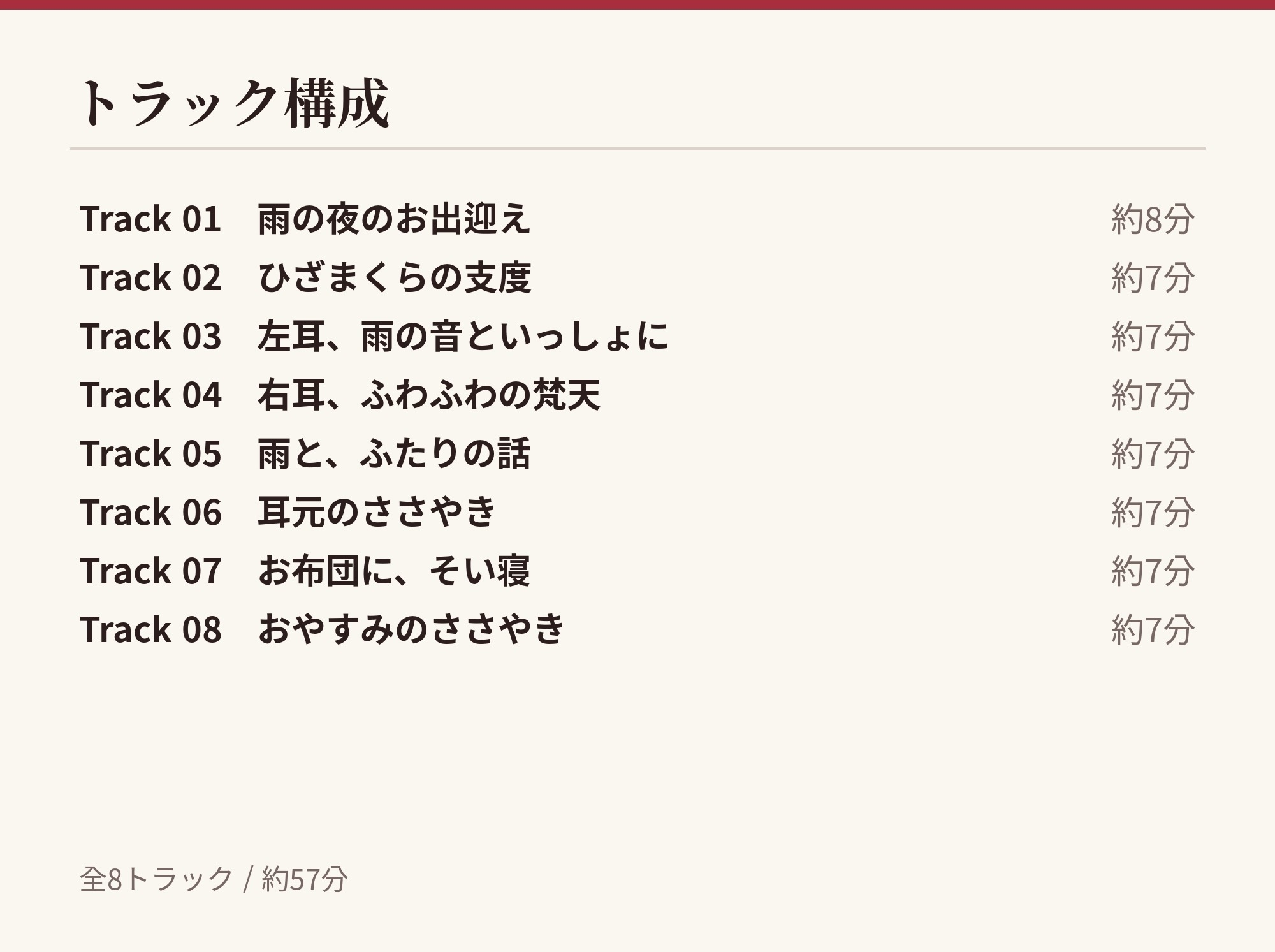 【看板娘×ひざまくら】あやかの湯宿ささやき日記 第十九夜 雨音の耳かき【耳かき・添い寝・囁きASMR】