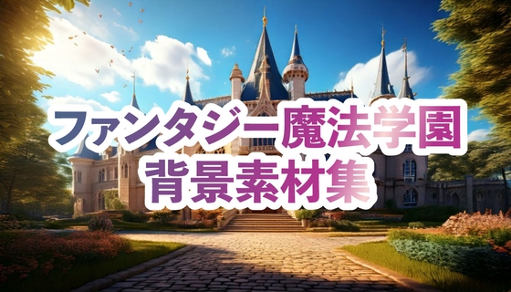 ファンタジー魔法学園 背景素材集