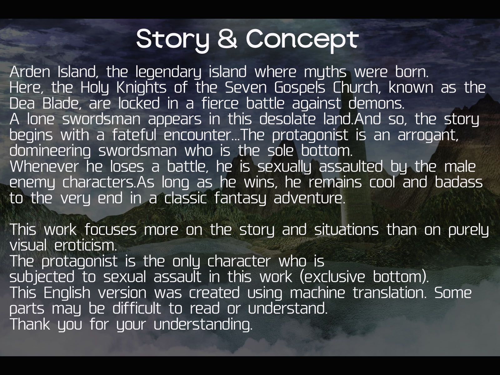 The Strongest Swordsman Is Humiliated When He Loses to His Enemies: An RPG Visual Novel Chapter 1 サンプル画像3
